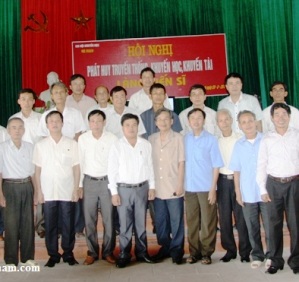 Làng Mộ Trạch tổ chức Hội nghị phát huy truyền thống khuyến học - khuyến tài